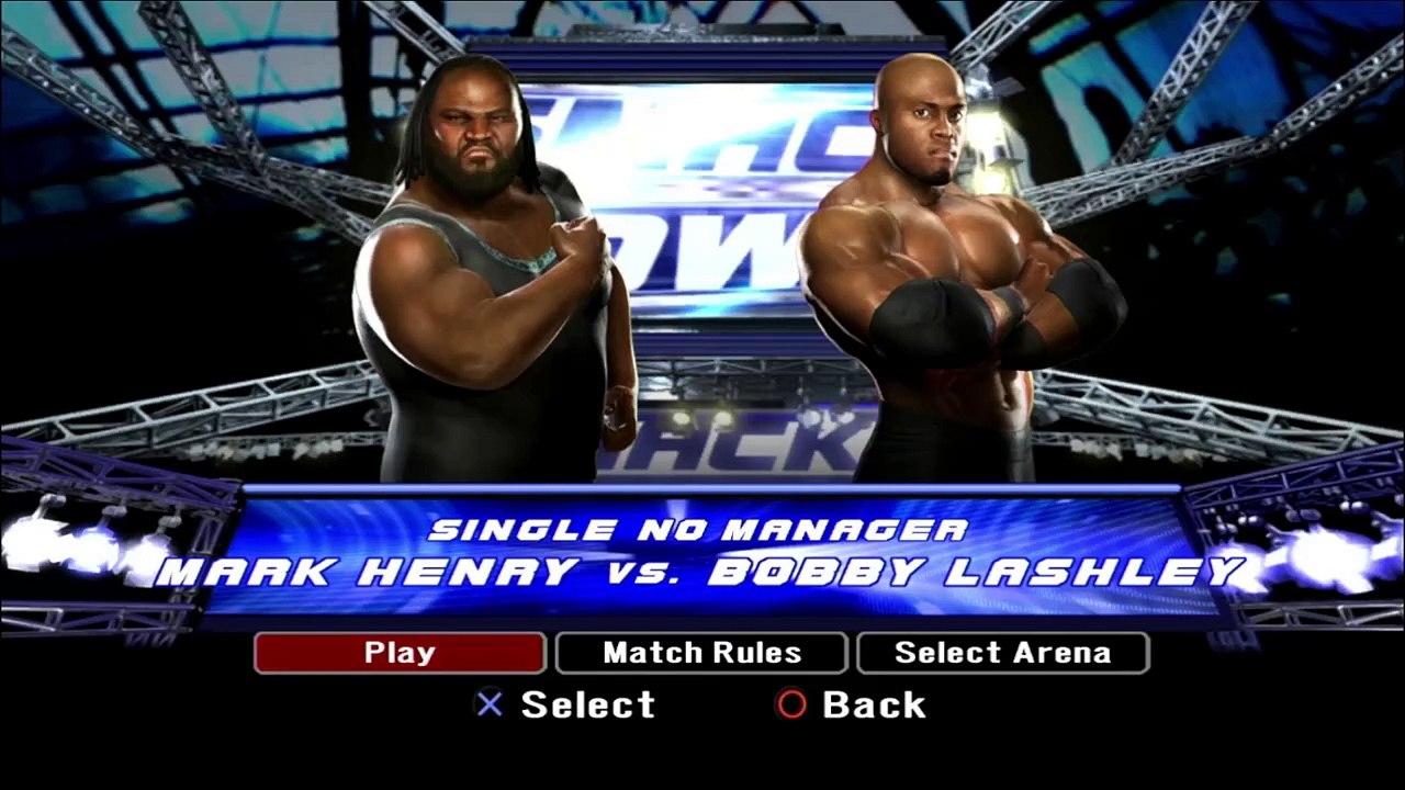 Mark Henry vs. Bobby Lashley