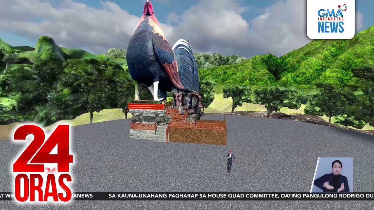 Hotel sa Negros Occ., na hugis manok, itinanghal ng Guinness World Records bilang largest building in the shape of a chicken | 24 Oras