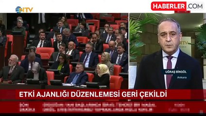 Etki Ajanlığı maddesi geri çekildi