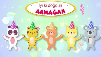 İyi ki doğdun ARMAĞAN - İsme Özel Doğum Günü Şarkısı (FULL VERSİYON) (REKLAMSIZ)