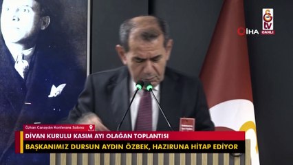 Dursun Özbek: Hedeflere ilerliyoruz