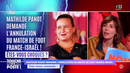 Mathilde Panot demande l'annulation du match de foot France-Israël !