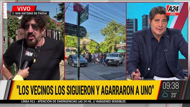 🚨 VIOLENTO ROBO AL ACTOR HUEVO MÜLLER EN SAN ANTONIO DE PADUA