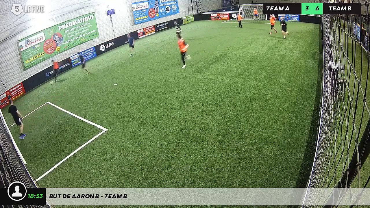But de Aaron B - Team B