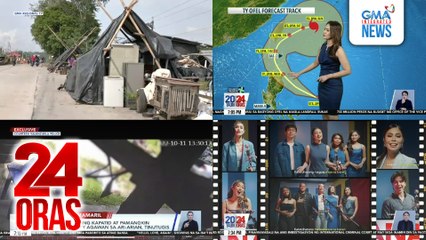24 Oras: (Part 2) Dalawang bagong bagyo na magsasabay sa loob ng PAR; Nauubos na calamity fund ng gobyerno; Namaril ng sariling kapatid; BTS ng "Panata sa Bayan" MV, atbp.