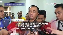 Mensesneg Sebut Layanan Lapor Mas Wapres Ide Gibran