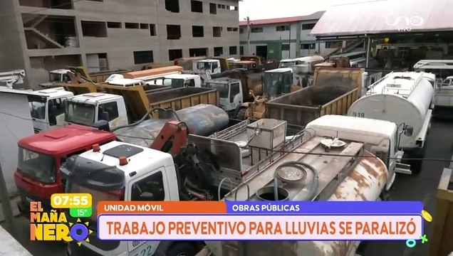 Más del 95% de los vehículos de Obras Públicas varados por falta de combustible