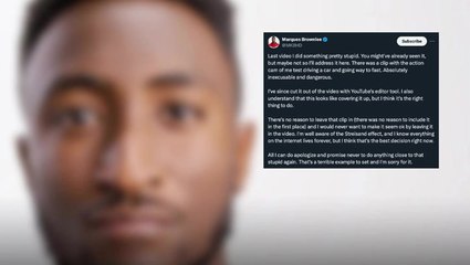 Marques 'MKBHD' Brownlee Apologizes For Overspeeding In Recent Video, Cuts Off Snippet Of Driving A Lamborghini At 96 MPH In 35 MPH Zone