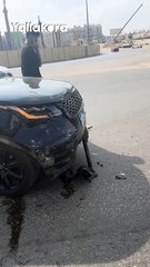 الحمد لله يا رب.. صلاح محسن يتعرض لحادث سير