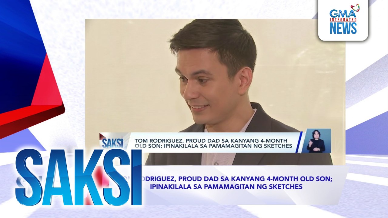 SAKSI RECAP: Tom Rodriguez, proud dad sa kanyang 4-month old son; ipinakilala sa pamamagitan ng sketches (Originally aired on November 12, 2024)