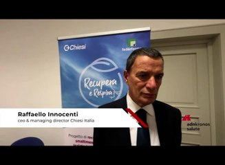 Farmaci, Innocenti (Chiesi Italia): "Con “Recupera e respira’ corretto smaltimento respiratori esauriti"