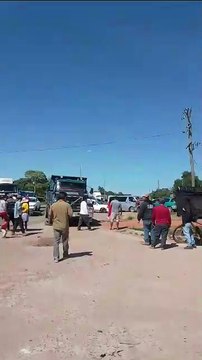 ​Transportistas bloquean en demanda de diésel y dicen que la situación es insostenible