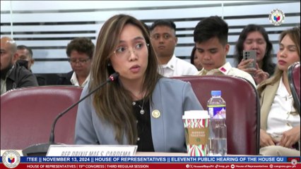 Rep. Drixie Cardema, Nanawagan ng Patas na Pagdinig sa House Quad Committee | GMA Integrated News