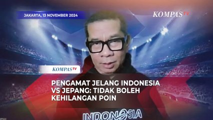 Pengamat Sepak Bola Ronny Pangemanan Jelang Indonesia VS Jepang: Tidak Boleh Kehilangan Poin