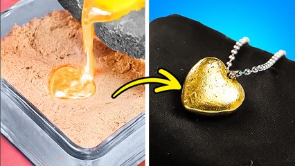 TRANSFORMEZ LES CARTES SIM EN UN COLLIER EN OR LUXUEUX ! 🌟💍