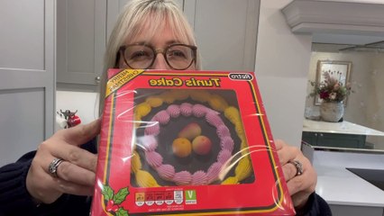 I try the retro Tunis cake Tesco has brought back from the 80s