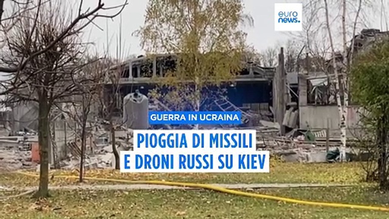 Guerra in Ucraina: pioggia di droni e missili su Kiev, soldato russo morto a Sebastopoli