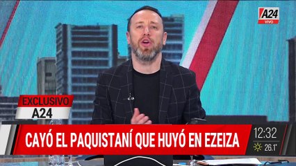 Detuvieron al paquistaní que fue deportado desde México y se escapó al llegar al aeropuerto de Ezeiza