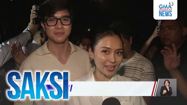 Premiere night ng Hello, Love, Again , napuno ng good feedback; Ilang Kapuso stars at executives, dumalo rin sa event | Saksi