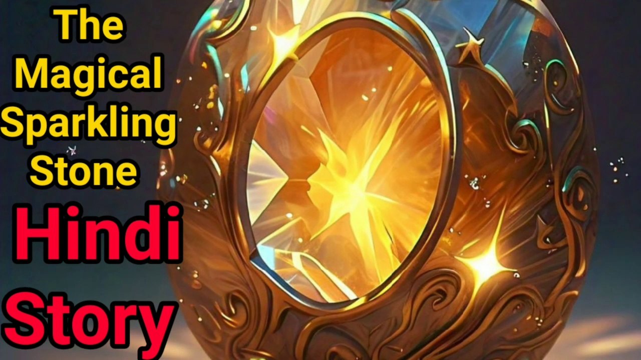 The Magical Sparkling Stone Hindi Story, Hindi Best stories, Very Nice Story , Bedtime Stories, ♥️🌝🌜