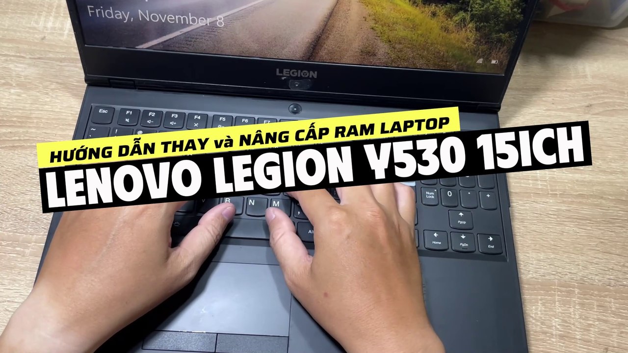 Change RAM DDR4 Laptop Lenovo Legion Y530 15ICH