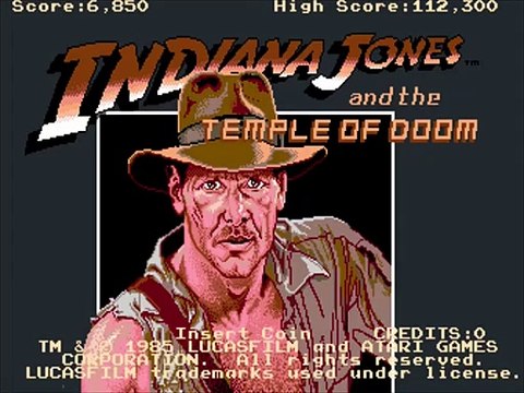 Indiana Jones and the Temple of Doom Arcade - Sankara Stone