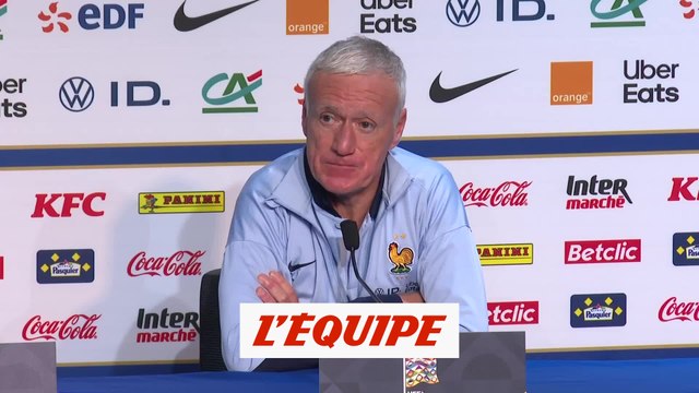 Deschamps : « Faire en sorte que ça reste un match de foot, malgré tout » - Foot - Bleus