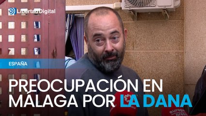 Vecinos la provincia de Málaga preocupados por el riesgo de desbordamiento de ríos