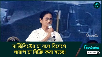 দার্জিলিঙের চা বলে বিদেশে খারাপ চা বিক্রি করা হচ্ছে! এই চক্রান্ত ব্যর্থ করবে রাজ্য সরকার: মমতা