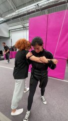 Stunt Academy students are doing rigging practice!