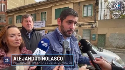 Vox exige el desalojo de un nuevo edificio okupado en Zaragoza: "Necesitamos una oficina contra la okupación"