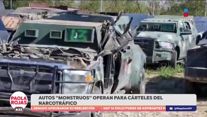 Autos “monstruos” operan para cárteles del narcotráfico