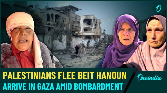 Palestinians Escape Deadly Israeli Airstrikes & Tanks— Watch Harrowing Journey Through Gaza Warzone