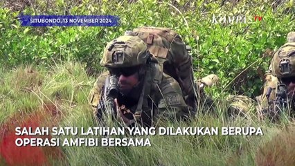 Begini Suasana Latihan Militer Tentara Indonesia-Australia