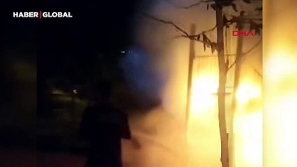 Elazığ’da çocuk parkında yangın: 3 şüpheli gözaltına alındı