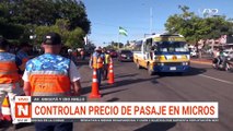 Municipio pide no pagar más de Bs 2 el pasaje