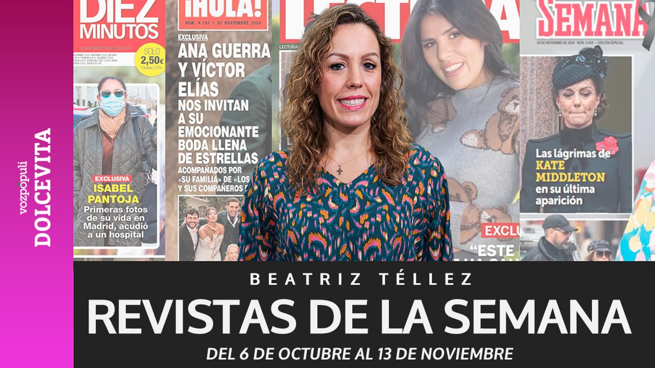 El embarazo de Isa Pantoja, la boda de Ana Guerra y Víctor Elías y los dardos de Belén Esteban, en las revistas