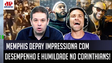 "É MUITO IMPACTANTE, cara! ACREDITEM SE QUISER, mas o Memphis Depay..." ASTRO do Corinthians CHOCA!