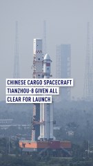 Chinese cargo spacecraft Tianzhou-8 given all clear for launch