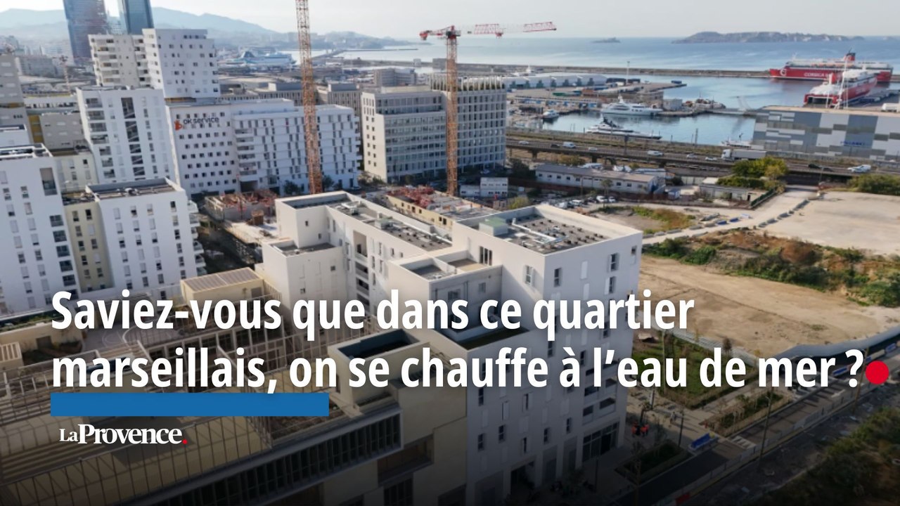Saviez-vous que dans ce quartier marseillais, on se chauffe à l’eau de mer ?