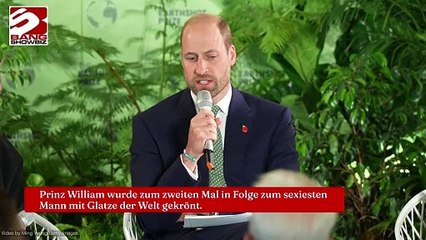 Prinz William erneut zum sexiesten Glatzkopf der Welt gekürt