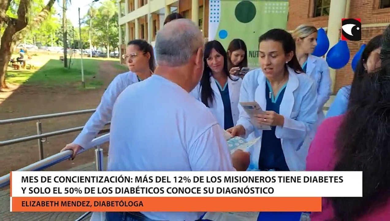 Mes de concientización más del 12% de los misioneros tiene diabetes y solo el 50% de los diabéticos conoce su diagnóstico