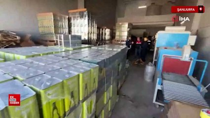 Şanlıurfa’da sahte ürün operasyonu