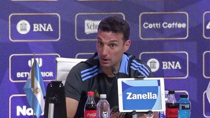 Scaloni sobre Colapinto: "Vamos a tener oportunidad de conocernos"
