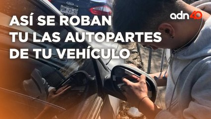 ¿Seguridad? El robo de autopartes aumentó en 2023; hay más de 11 mil víctimas