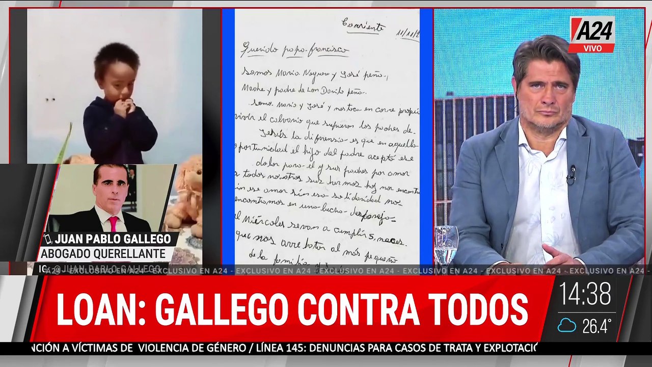 🔴 EXCLUSIVO CASO LOAN: CRUCES ENTRE EL ABOGADO QUERELLANTE Y LOS MEDIOS Y ABOGADOS