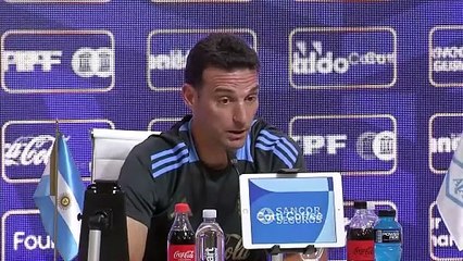 Scaloni sobre la lesión de Lisandro Martínez y elogios a Facundo Medina