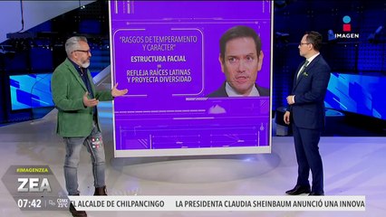 Marco Antonio Rubio: Análisis de rostro