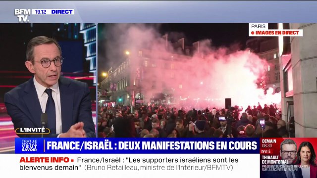 Le gala Israël is forever organisé ce soir n'aura pas lieu à l'endroit prévu annonce Bruno Retailleau