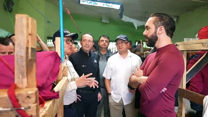 Bukele reconoce 8.000 inocentes liberados en "guerra" antipandillas en El Salvador